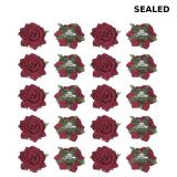 MECCANIXITY 20 Pcs Rose Flower Hair Clips