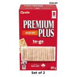 2x PREMIUM PLUS TO- GO SALTED 402g, Pack of 8