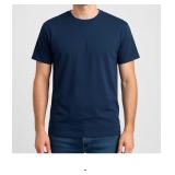 Navy Blue Short Sleeve T-Shirt