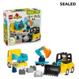 LEGO DUPLO Town 3 in 1 Construction Vehicles Toys