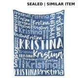 Dr.TOUGH Personalized Blanket for Kids Adults