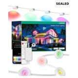EDISHINE 120ft Smart Outdoor Permanent Lights