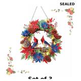 3x Diamond Art Painting Kits DIY Crystal Art