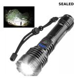 90000 Lumens Rechargeable LED Flashlight