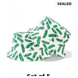 5x Bucket Hats for Women Men Beach Sun Hat