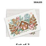 3x Christmas Gingerbread House PVC Placemats...