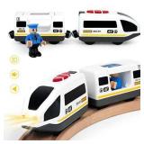 WOOD CITY Battery Operated Train