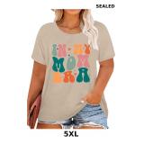 Plus Size Mom Shirt: Women in My Mom Era Tshirt