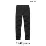 Boys Fleece Lined Warm Joggers Pants