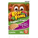 Bear Paws Veggies & Fruits, Mixed Berry and Yogurt