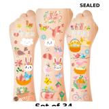 34x 174 PCS Spring Temporary Tattoos