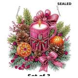 3x RICUVED Christmas Hanging Diamond Art Kit