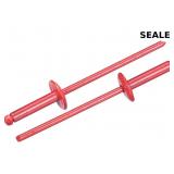 uxcell 60Pcs 1/8'x1/2' Large Flange HeadRivets,
