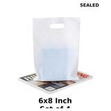 4x zzwjhpak Plastic Merchandise Bags