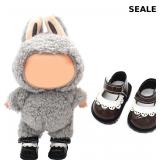 1 Pair Cute Shoes, Mini PU Leather Princess Shoes