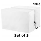 3x 2 PCS 600D Outdoor Air Conditioner Covers