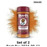 2x Dan-O's Chipotle Seasoning, 3.5 oz Bottle