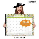 Gannyfer Desk Calendar 2026 18-Month x2
