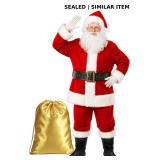 Gardentime Santa Claus Costume for Men Santa Suit