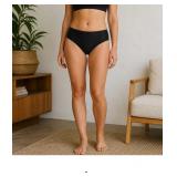 Black High-Waisted Bikini Bottom