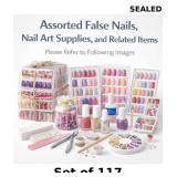 117x Nail Art Supplies