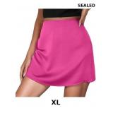 Satin Mini Skirt High Waisted Silk Skirts