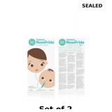 2x NoseFrida The Snotsucker Nasal Aspirator