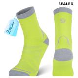 2-Pack Moisture-Wicking Hiking Socks