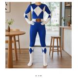Blue and White Costume
