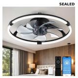 SEALED-Linboro Ceiling Fan with Light