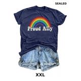 QAUN Pride Tshirts for Women Rainbow Shirts