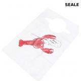 UKCOCO 100 Pcs Disposable Plastic Aprons Waterproo