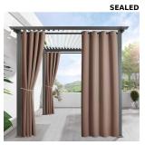 RYB HOME Outdoor Curtains for Patio Waterproof