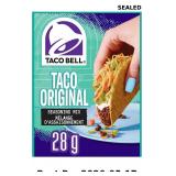 Taco Bell Original Taco Seasoning Mix, 28 g Packet