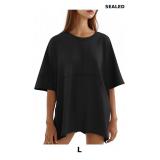 Tankaneo Womens Oversized Crewneck Shirts