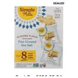 Simple Mills, Fine Ground Sea Salt Crackers
