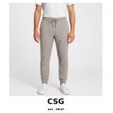CSG Men's Gray Jogger Pants