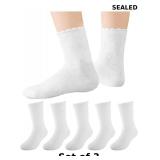3x BONANGEL Girls Ruffle Socks