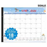2026 Desk Calendar Large 22x17 ï¿½ 01/2026-07/2027 D