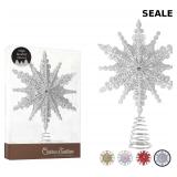 Christmas Traditions 8 inch Silver Ornaments