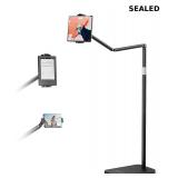 Tablet Floor Stand with 10.6 LB Heavy Metal Base