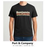 Port & Company  Black Graphic T-Shirt