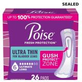 Poise Ultra Thin Incontinence Pads