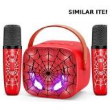 Spider Mini Karaoke Machine Set