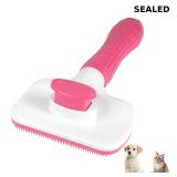 Self Cleaning Slicker Brush, Dog Cat Pet Grooming