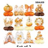 2x Gyufise 12 Pack Little Pumpkin Baby Shower...