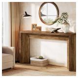 Tribesigns 140cm Farmhouse Console Table