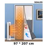 Magnetic Thermal Insulated Door Curtain