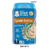 3x Gerber Baby Cereal, Multigrain, 8 Ounce