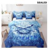 Erosebridal Ice Hockey Bed Set Sheet Set